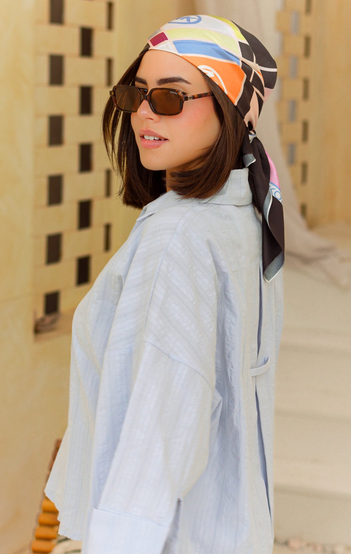 Haze Shirt in Baby Blue