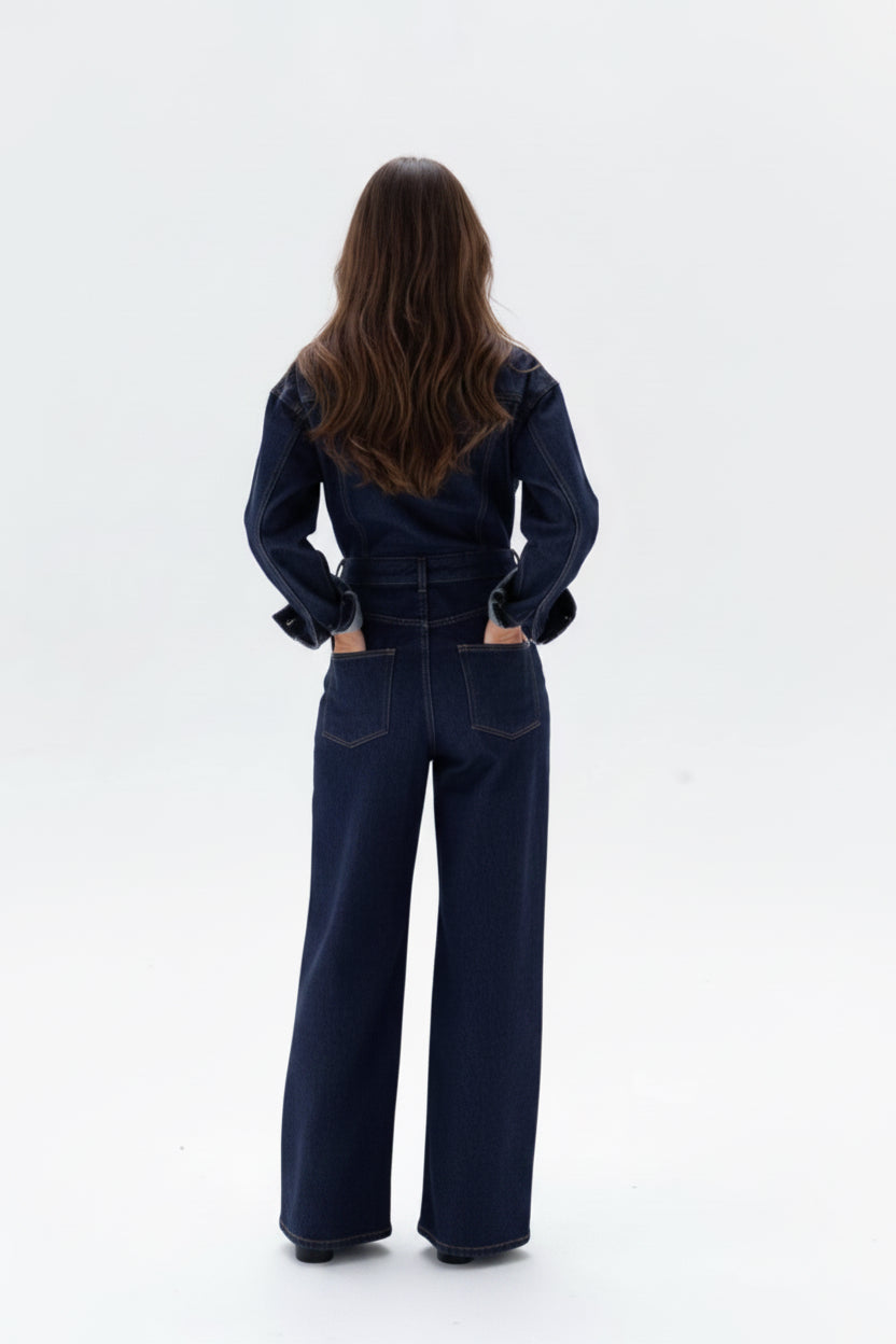 Denim jumpsuit