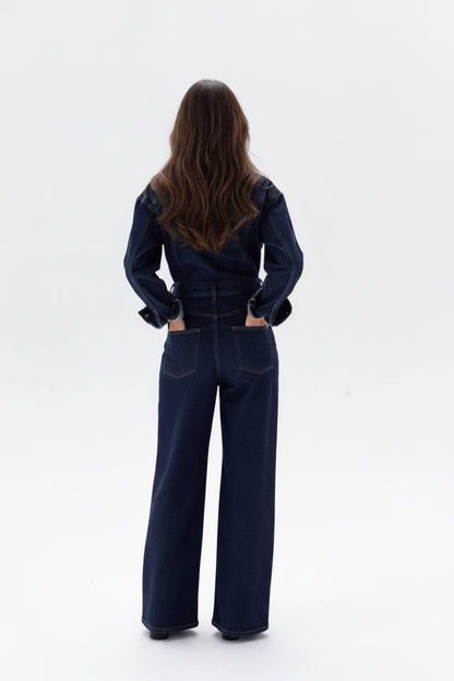 Denim jumpsuit