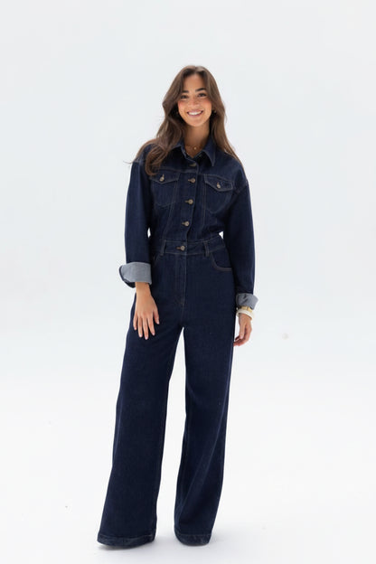Denim jumpsuit