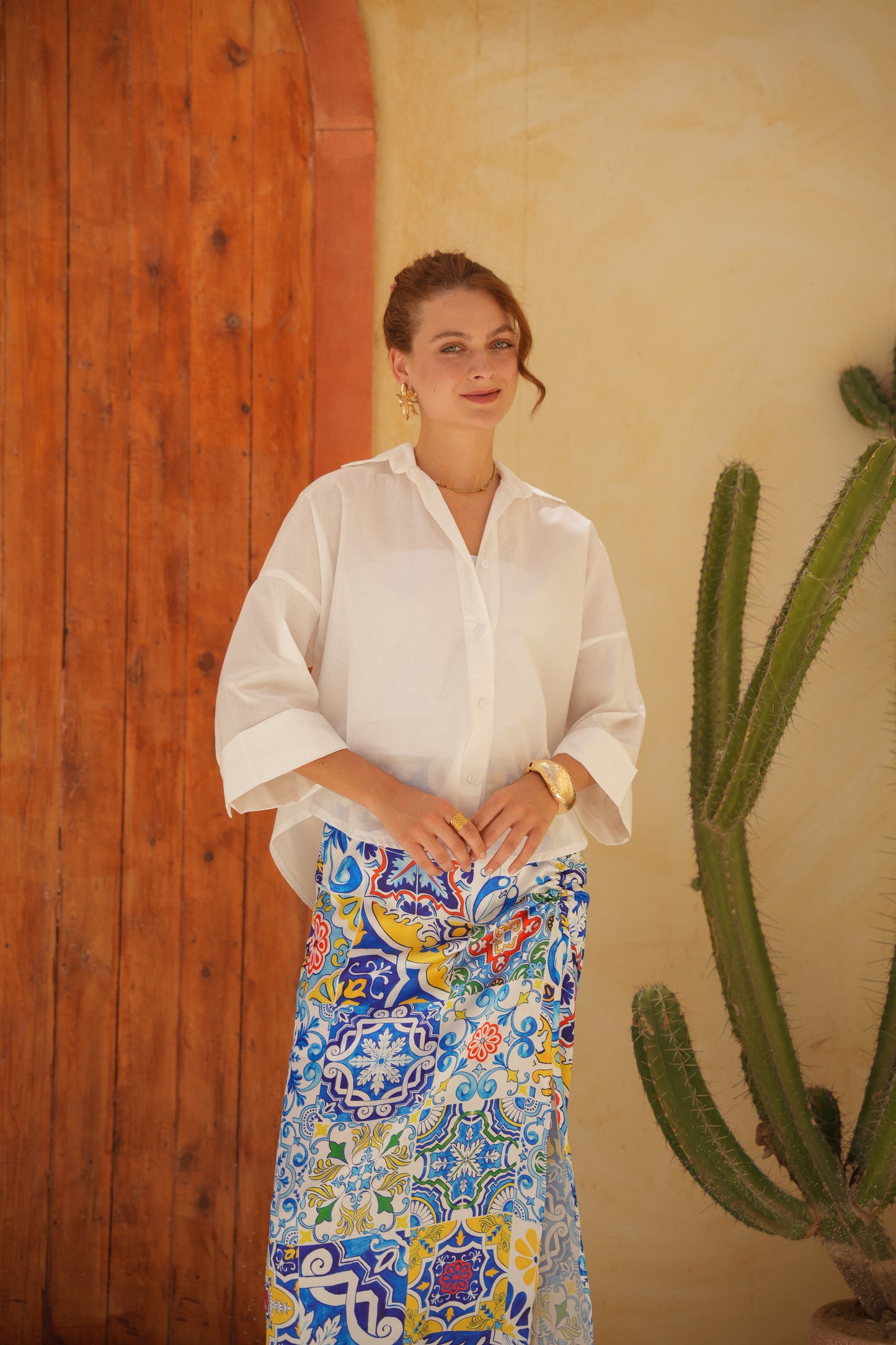 Cabana Shirt in white