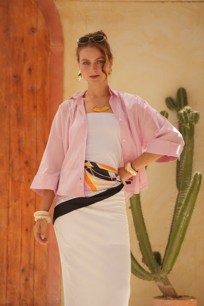 Cabana Shirt in pink