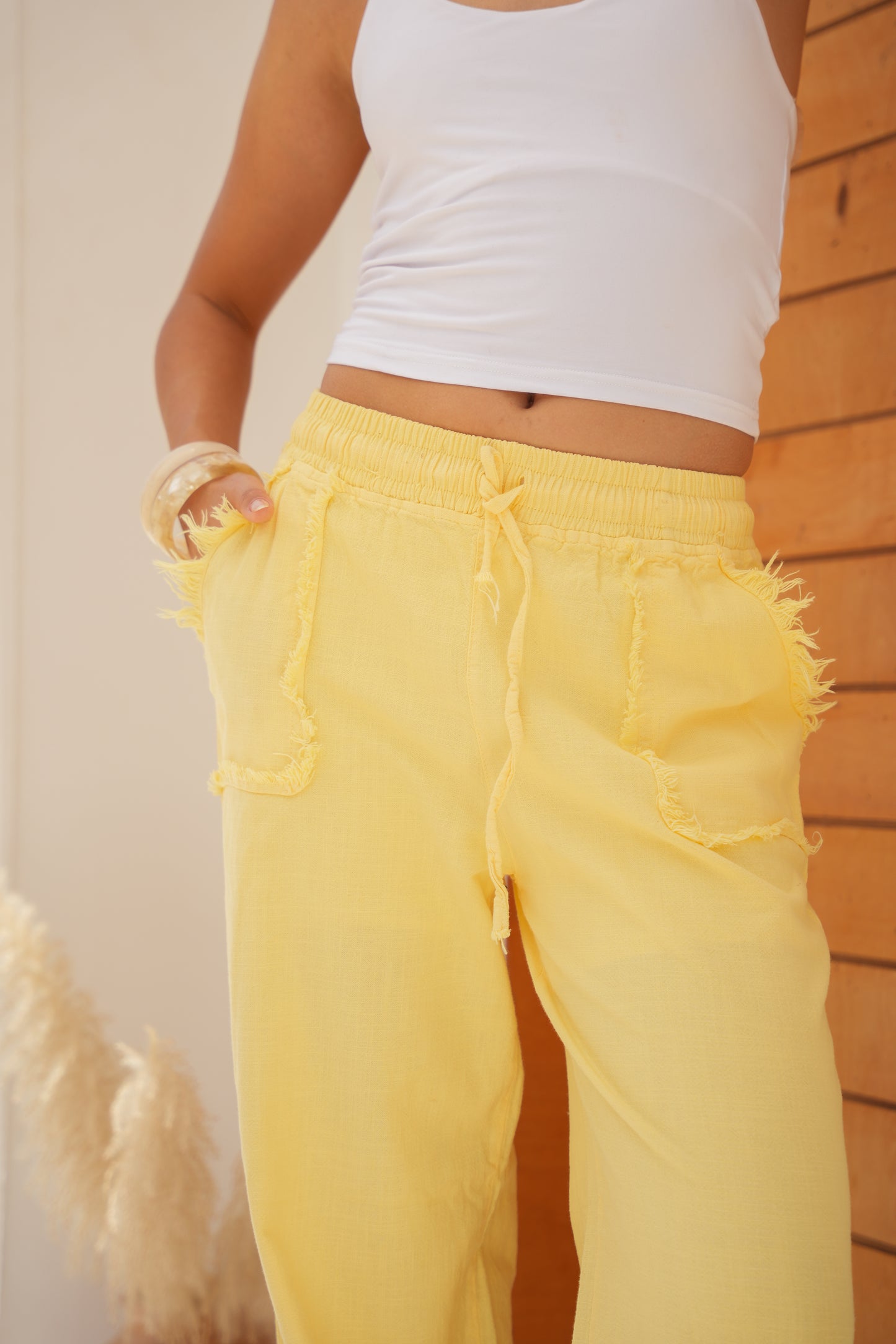Nomad Pants in Yellow