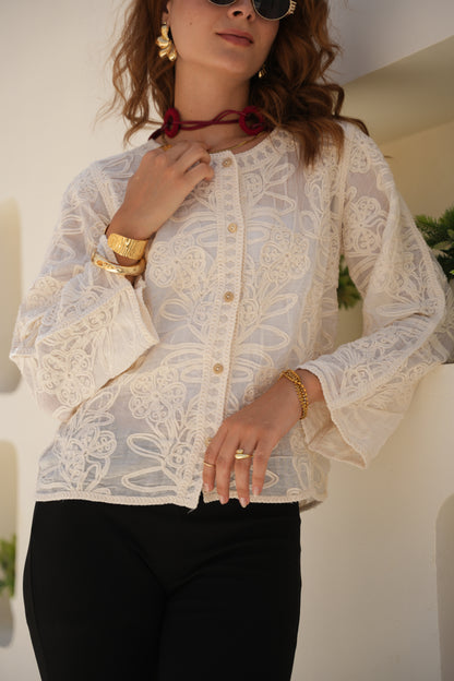 Ethereal Shirt in off-white