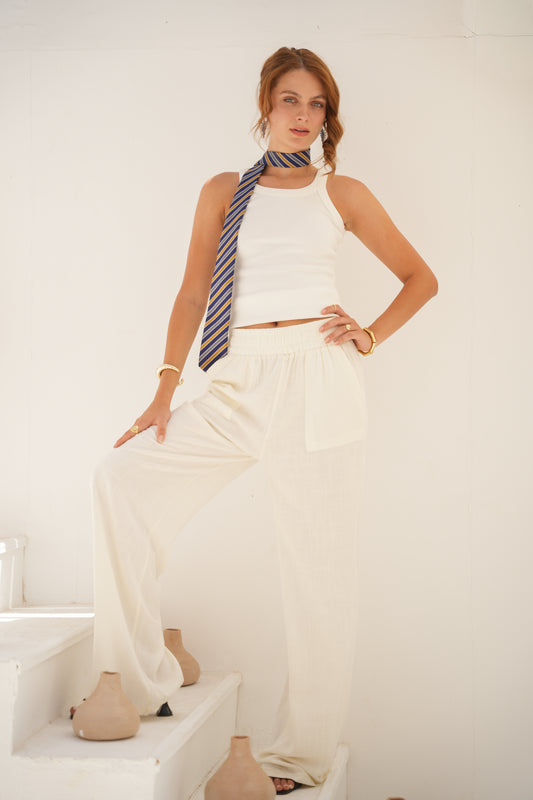Everyday Linen Pants - Off-White