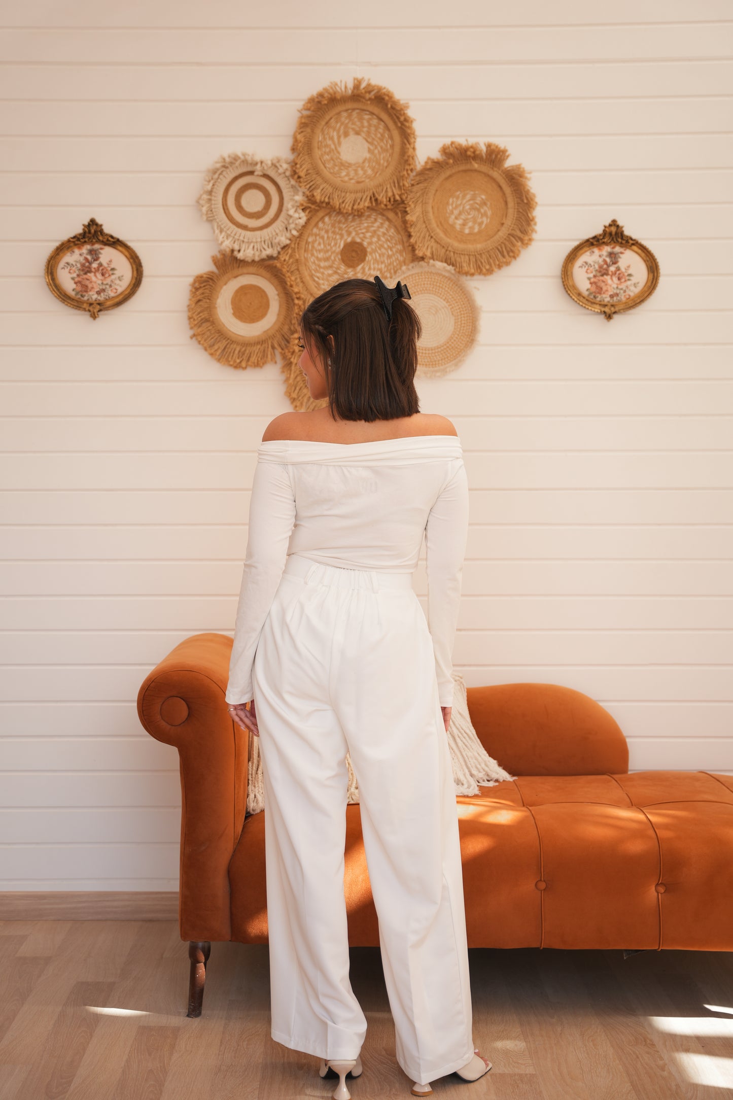 Stellar Trousers in white
