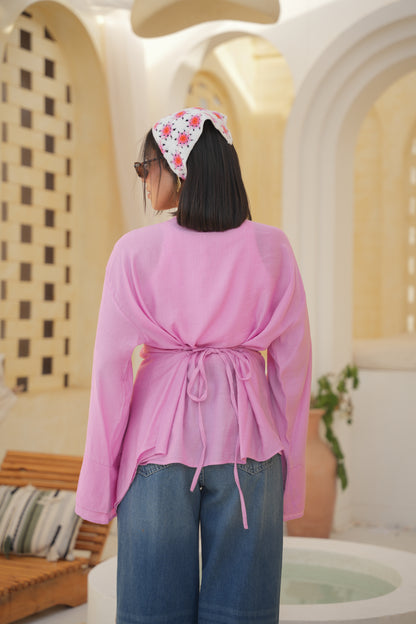 Solare Blouse in Pink
