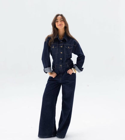 Denim jumpsuit