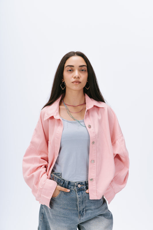 Rose Denim Jacket